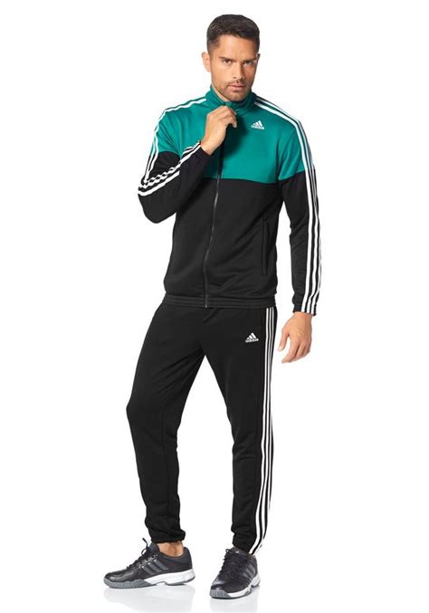 adidas sportanzug schwarz|Adidas Trainingsanzüge & Jogginganzüge online .